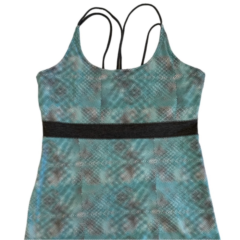 Soybu | Turquoise & Charcoal Yoga / Activewear Cami / Tank Top | Size XL